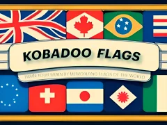 Gêm Kobadoo Flags ar-lein
