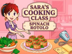 Gêm Sara’s Cooking Class Spinach Rotolo ar-lein
