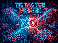 Gêm Tic Tac Toe Merge ar-lein