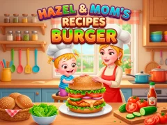 Gêm Hazel & Mom's Recipes Burger ar-lein