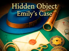 Gêm Hidden Object Emily's Case ar-lein