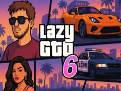 Gêm Lazy GTO 6 ar-lein