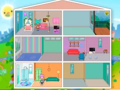 Gêm Toca Boca Interior Design ar-lein