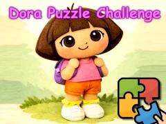 Gêm Dora Puzzle Challenge ar-lein
