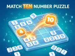 Gêm Match Ten Number Puzzle ar-lein