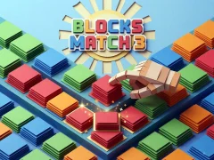 Gêm Blocks Match 3 ar-lein