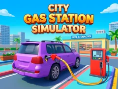 Gêm City Gas Station Simulator ar-lein