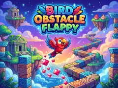 Gêm Bird Obstacle Flappy ar-lein