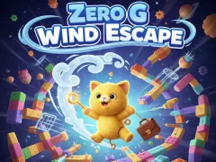 Gêm Zero G Wind Escape ar-lein