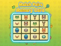 Gêm Match Pairs Memory Card ar-lein