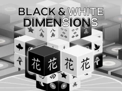 Gêm Black and White Dimensions ar-lein
