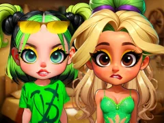 Gêm Celebrity Face Dance ar-lein
