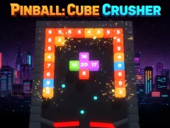 Gêm Pinball: Cube Crusher ar-lein