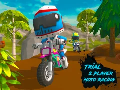Gêm Trial 2 Player Moto Racing ar-lein