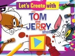 Gêm Lets Create with Tom and Jerry ar-lein