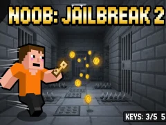 Gêm Noob: Jailbreak 2 ar-lein