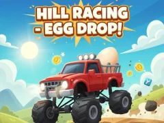 Gêm Hill Racing - Egg drop! ar-lein