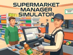 Gêm Supermarket Manager Simulator ar-lein