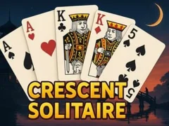 Gêm Crescent Solitaire ar-lein