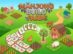 Gêm Mahjong Build Farm ar-lein