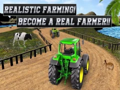 Gêm Real Tractor Farming Simulator : Heavy Duty Tractor ar-lein