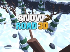Gêm Snow Road 3D ar-lein