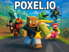 Gêm Poxel.io ar-lein