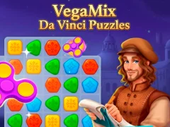 Gêm VegaMix Da Vinci Puzzles ar-lein