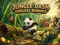 Gêm Jungle Dash - Endless Runner ar-lein