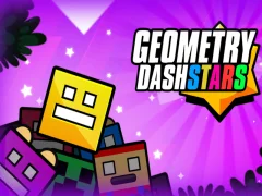 Gêm Geometry Dash Stars ar-lein