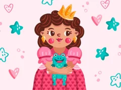 Gêm The Frog Prince Jigsaw ar-lein