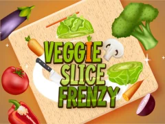 Gêm Veggie Slice Frenzy ar-lein