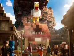 Gêm Minecraft Lava Chicken ar-lein