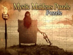 Gêm Mystic Maidens Puzzle ar-lein