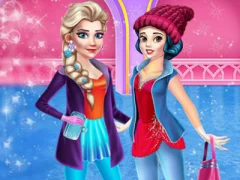 Gêm Princess Winter Activities ar-lein