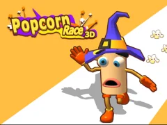 Gêm Popcorn Running 3D ar-lein