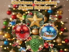 Gêm Christmas Ornaments Jigsaw Puzzles ar-lein