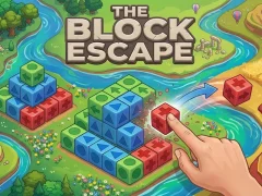 Gêm The Block Escape ar-lein