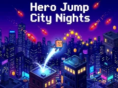Gêm Hero Jump City Nights ar-lein
