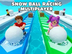 Gêm Snow Ball Racing Mutliplayer ar-lein