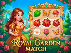 Gêm Royal Garden Match ar-lein