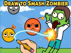 Gêm Draw To Smash Zombie ar-lein