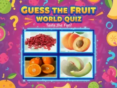 Gêm Guess The Fruit World Quiz ar-lein