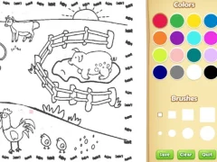 Gêm Farming Coloring Book For Kids ar-lein