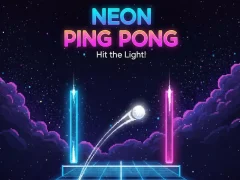 Gêm Neon Ping Pong ar-lein
