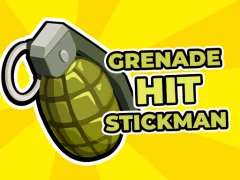 Gêm Grenade Hit Stickman ar-lein