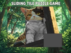 Gêm Sliding Tile Puzzle Game ar-lein