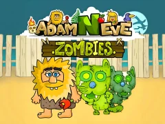 Gêm Adam and Eve: Zombies ar-lein