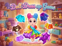 Gêm Doll Dress up Game ar-lein