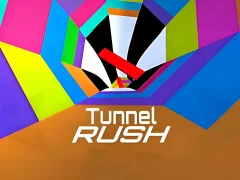 Gêm Tunnel Rush ar-lein